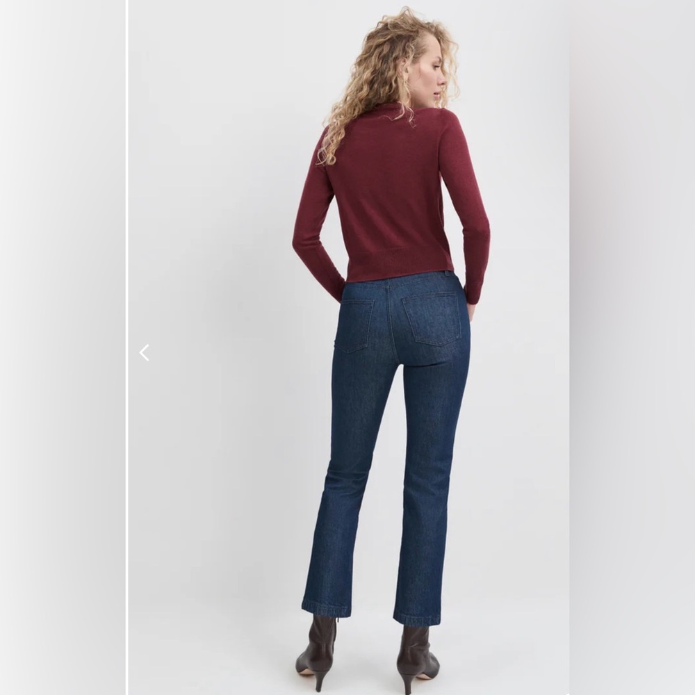 Favorite Daughter The Valentina straight super High-Rise Manchester Jeans NWT